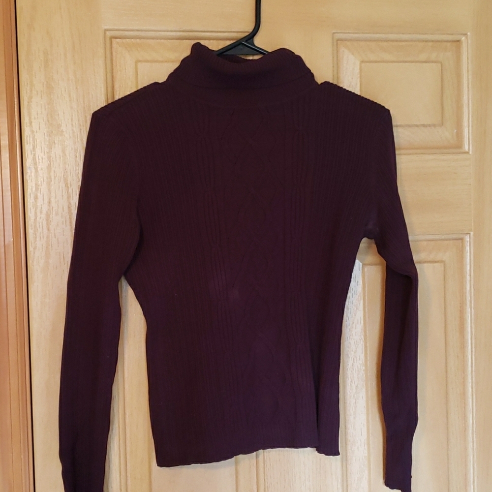 turtle neck pullover